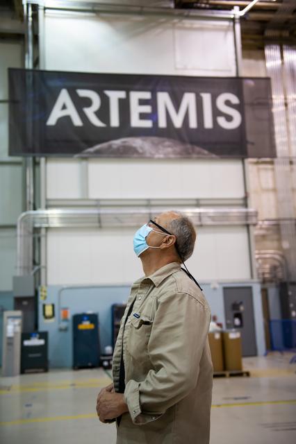 NASA image: Michoud Assembly Facility Employees Wear PPE As Site Transitions to Stage 3 of NASA’s Return-To-Work Framework